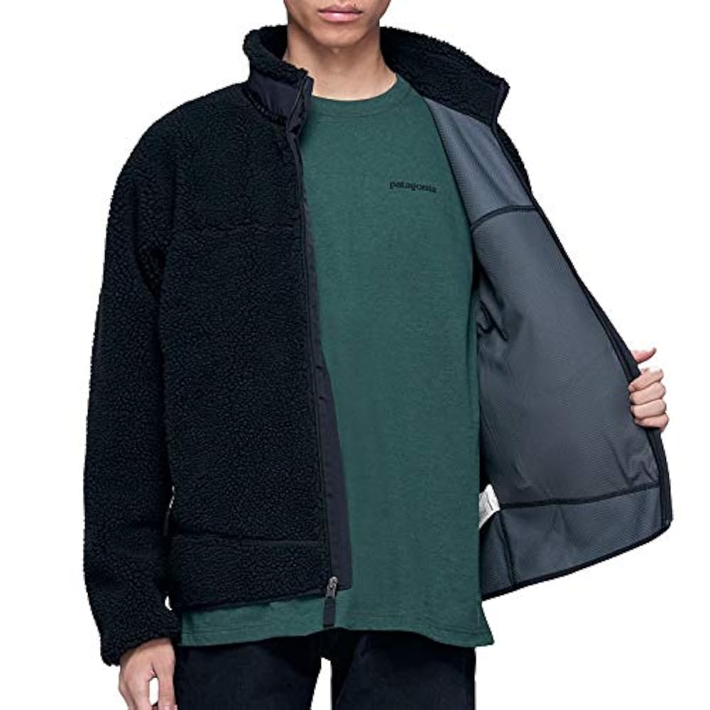 Patagonia 厚手ナイロンジャケット(men's BLK) Amazon | [パタゴニア] メンズ クラシックレトロXジャケット